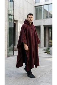 Burgundy Winter Blanket - Photo 1
