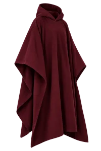 Burgundy Winter Blanket - Photo 3