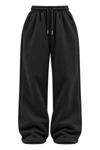 Wide pant - Black - Photo 2