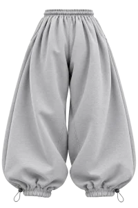 Super wide pant - Grey - Photo 2